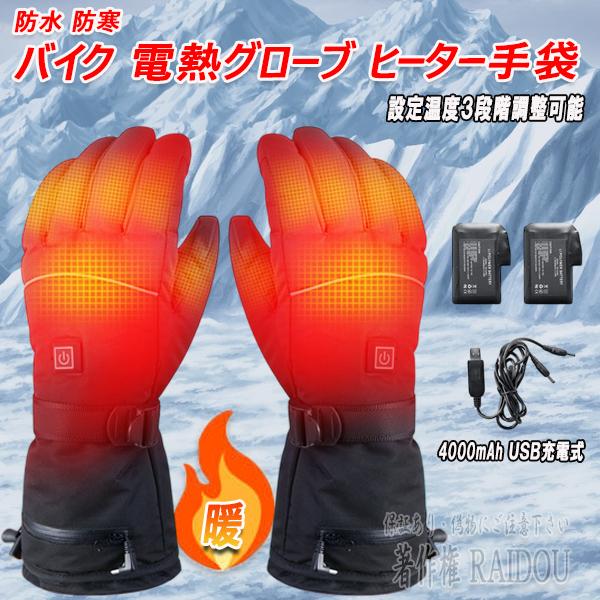 Amazon.co.jp: Hompres 電熱グローブ 冬 カーボンナノチューブ急速発熱
