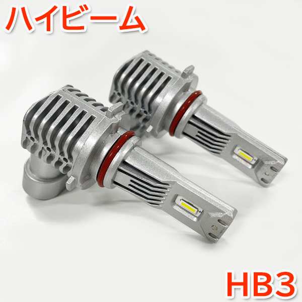 LEDヘッドライト ハイビーム トヨタ プロナード H14.9～H15.5 MCX20 360度発光 HB3