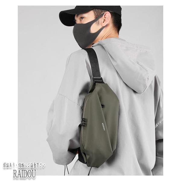 ボディバッグ メンズ スポーツ ワンショルダーバッグ 軽量