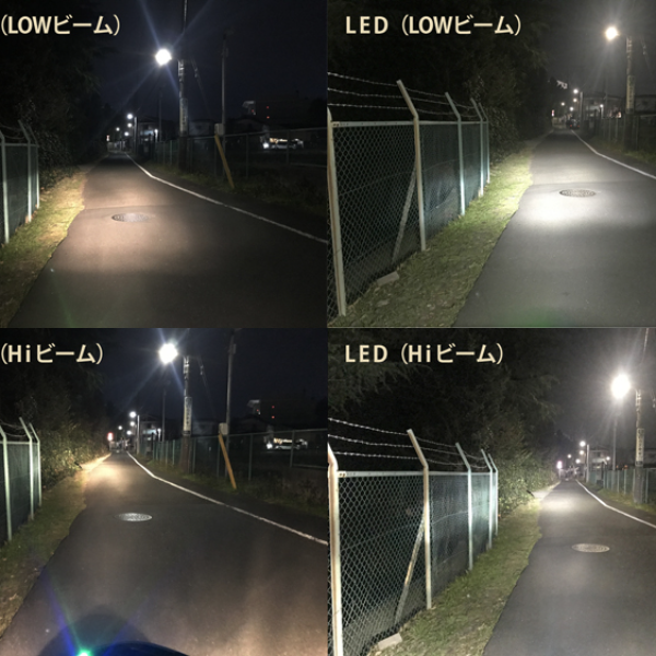 ホンダ PS250(角目ヘッドライト) バイク用 H4 Hi/Lo LED ヘッドライト ホワイト 6000k｜au PAY マーケット