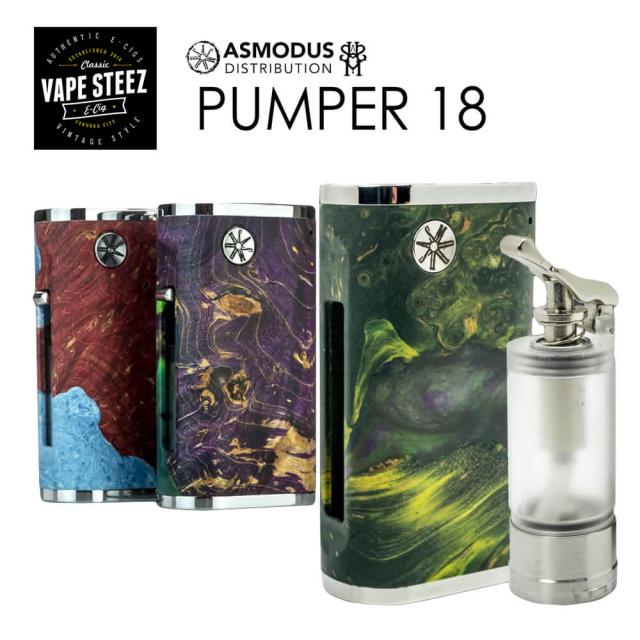 電子タバコ Mod Asmodus Pumper パンパ 18 アズモダス Bf Mod Squonker 80w バッテリー スタビウッド Vape Mod の通販はau Pay マーケット Vape Steez Au Pay マーケット店