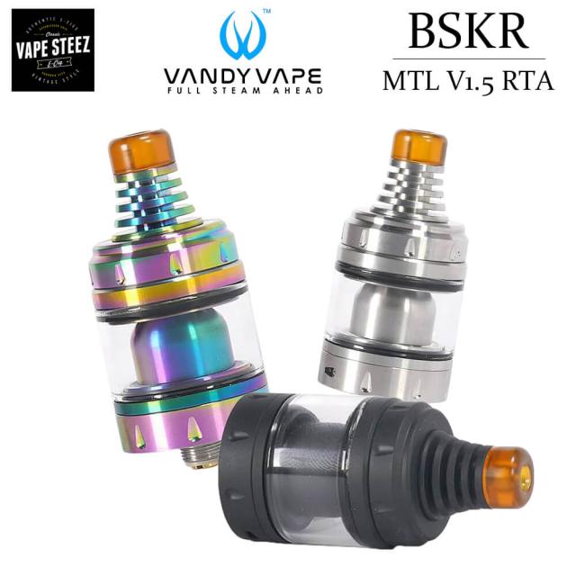電子タバコ Vandy Vape Berserker V1 5 Mtl Rta 18mm タバコ吸い マウストゥラング フレーバーチェイサー バーサーカー Bskr の通販はau Pay マーケット Vape Steez Au Pay マーケット店