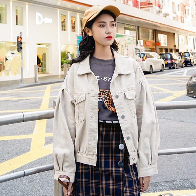 デニムジャケット デニムコートレディース カジュアルコート お洒落 コート ショート丈 秋物 秋 デニム アウター シンプル 無地 Gジャンの通販はau Pay マーケット リアス