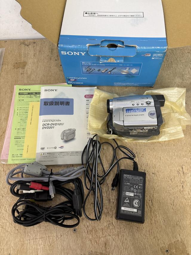 SONY， ハンディカム，DCR-DVD201，中古 中古(非常に良い)SONY DCR-DVD201 2.5型液晶モニター搭載 デジタル