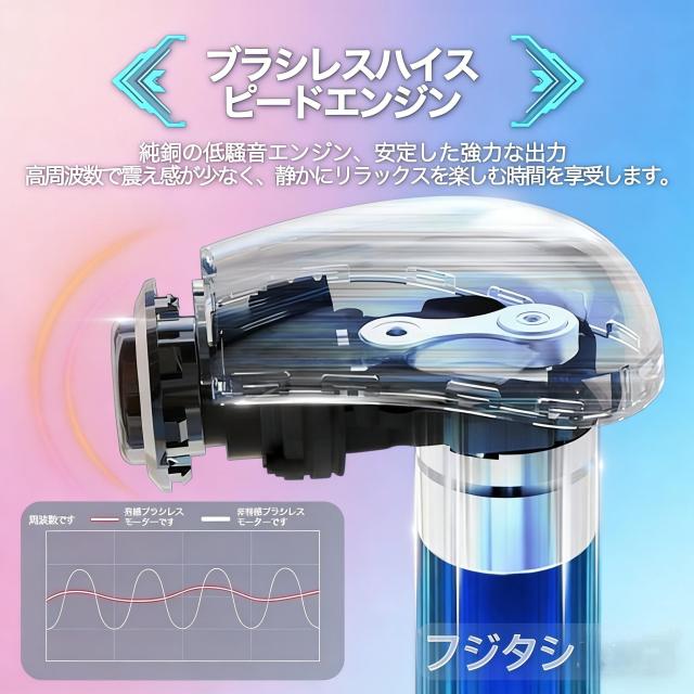 電動筋膜リリースガン 強力振動 肩・腰・背中集中ケア 静音設計 軽量コンパクト 父の日 母の日 クリスマスプレゼントに最適_9