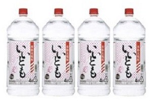 送料無料 麦焼酎 いいとも 25度 4000ml ペット 4本 雲海酒造 ケース販売 10,649円