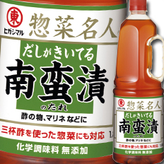 送料無料 ヒガシマル 惣菜名人 だしがきいてる南蛮漬のたれハンディペット1.8L×2ケース（全12本）