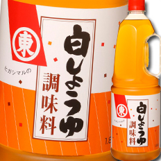 送料無料 ヒガシマル 白しょうゆ調味料ハンディペット1.8L×2ケース（全12本）