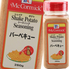 送料無料 ユウキ MCポテトシーズニングバーベキュー260g×1ケース（全6本） agesugi_sgu