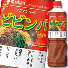 送料無料 ミツカン アジアンソース ビビンバペットボトル1140g×2ケース（全16本）その他調味料