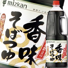 送料無料 ミツカン 香味そばつゆハンディペット1.8L×2ケース（全12本）