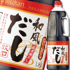 送料無料 ミツカン 和風だし 淡口ハンディペット1.8L×2ケース（全12本）