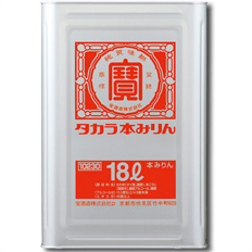 送料無料 宝酒造 タカラ本みりん18L缶×1本
