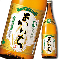 送料無料 宝酒造 本格焼酎「よかいち」（麦）25度1.8L×1ケース（全6本）