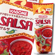 送料無料 カゴメ サルサ（ピリ辛）チューブ925g×1ケース（全12本）