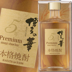送料無料 福徳長 35度 本格焼酎 博多の華 むぎ 5年500ml×2ケース（全12本）