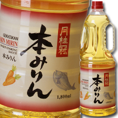 送料無料 月桂冠 本みりん1.8Lペット×1ケース（全6本）