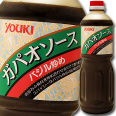 送料無料 ユウキ ガパオソース（バジル炒め）1.2kg×1ケース（全6本）