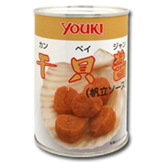 送料無料 ユウキ 干貝醤（帆立ソース） 450g×1ケース（全12本）