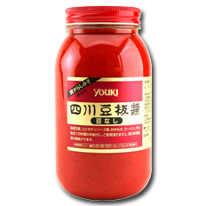 送料無料 ユウキ 四川豆板醤（豆なし）1kg×1ケース（全12本）