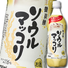 送料無料 スマプレ サントリー ソウルマッコリ750mlペットボトル×2ケース（全30本） 9,862円