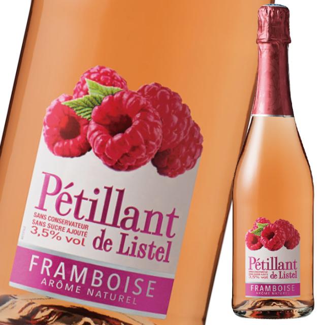 送料無料 ペティアン ド リステル（フランボワーズ）750ml瓶×1ケース（全6本） agesugi_sgu 8,448円
