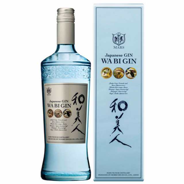 送料無料 マルス津貫蒸留所 Japanese GIN和美人（化粧箱入）700ml瓶×1ケース（全6本） agesugi_sguの通販は