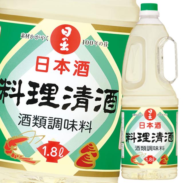 送料無料 キング醸造 清酒料理酒1.8L×2ケース（全12本）