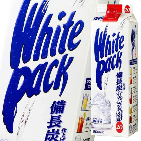 送料無料 メルシャン 20度 ホワイトパック1.8L 紙パック ×2ケース（全12本）