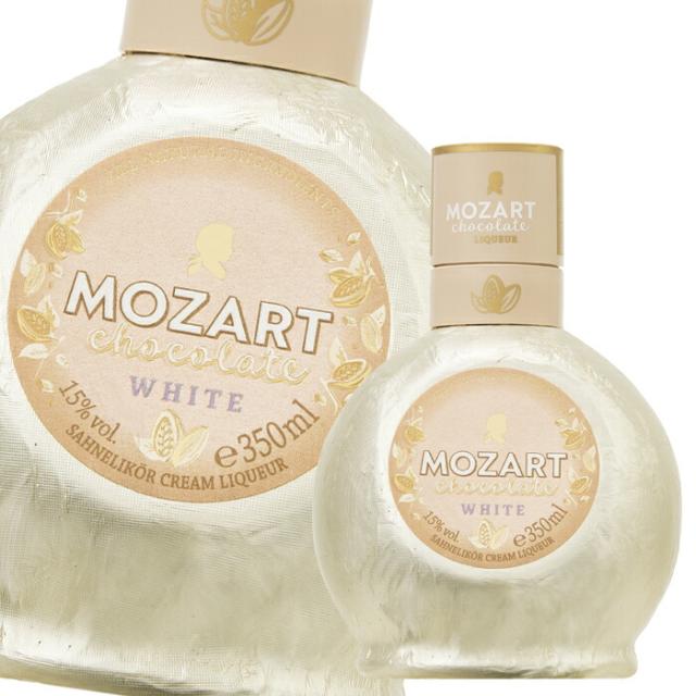 送料無料 サントリー モーツァルト ホワイトチョコレート リキュール キューティボトル350ml瓶×1ケース（全6本）