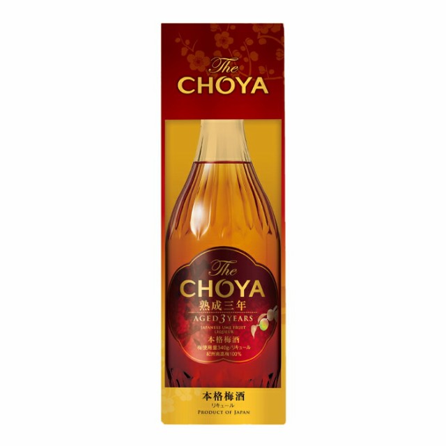 送料無料 チョーヤ 梅酒 THE CHOYA 熟成3年（化粧箱入り）700ml瓶×2ケース（全12本）