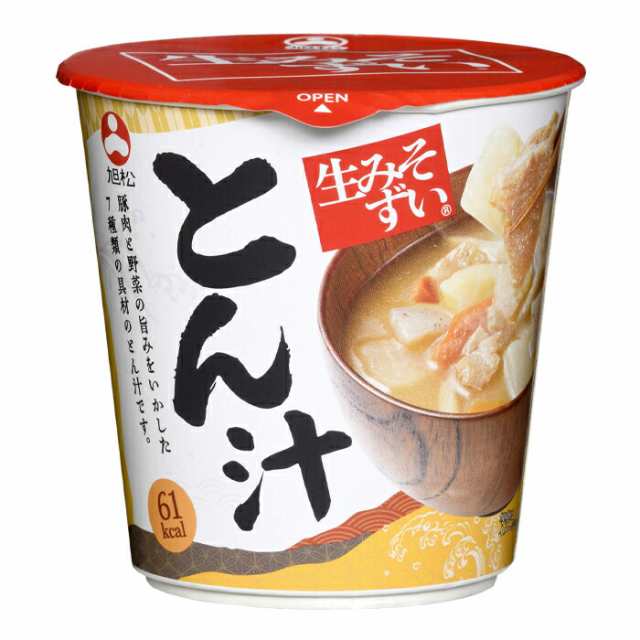 コーフル 【送料無料】旭松 生みそずいとん汁73.5g×2ケース（全144本