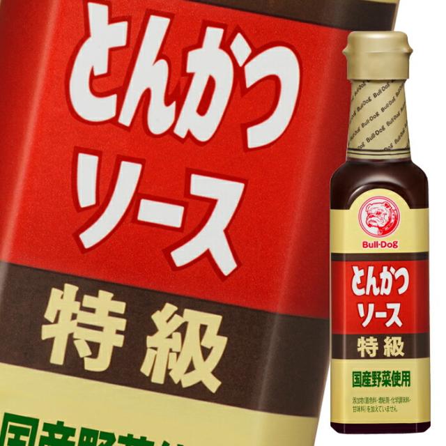 送料無料 ブルドックソース ブルドック 特級とんかつソース 200ml 瓶×2ケース（全40本）