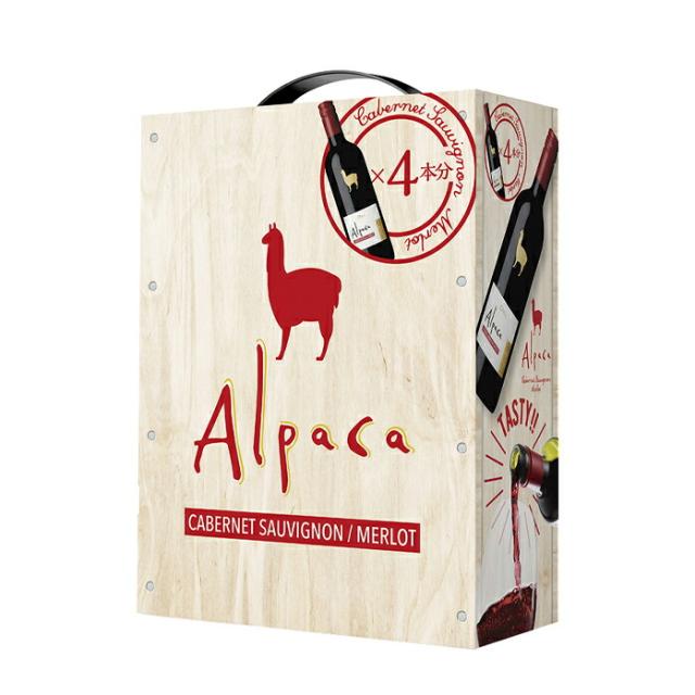 送料無料 サンタ ヘレナ アルパカ カベルネ メルロー3Lバックインボックス×2ケース（全8本） agesugi_sguの通販は