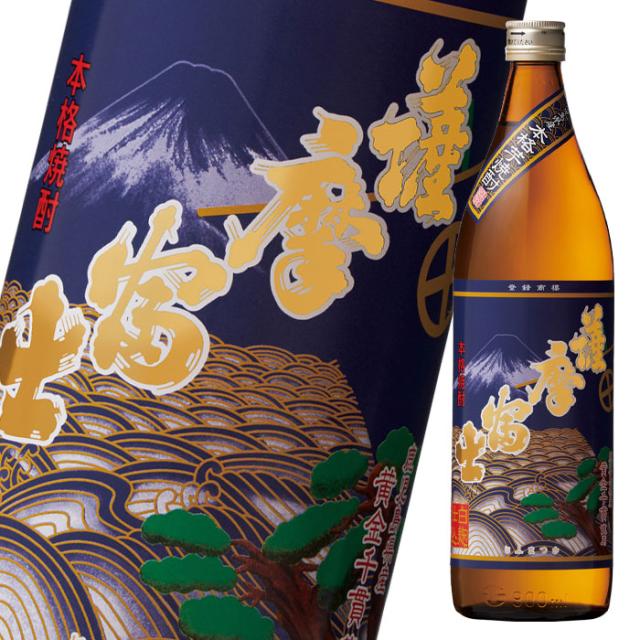 送料無料 濱田酒造 25度 薩摩富士900ml瓶×1ケース（全6本）
