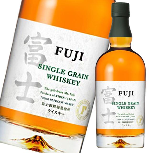 送料無料 キリン 46％ シングルグレーンジャパニーズウイスキー 富士700ml×2ケース（全24本）
