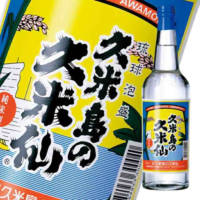 送料無料 泡盛 久米島の久米仙 30度 600ml瓶×1ケース（全12本）