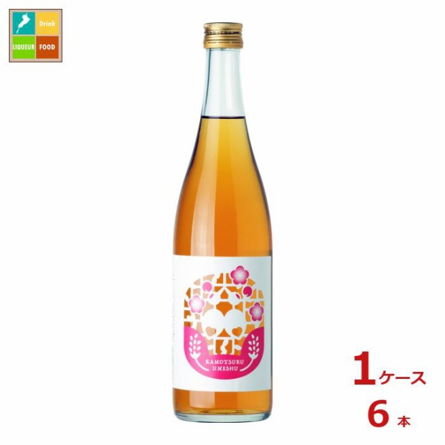 賀茂鶴 純米酒仕込 梅酒1.8L×1ケース（全6本）送料無料