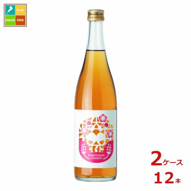 賀茂鶴 純米酒仕込み梅酒720ml×2ケース（全12本）送料無料