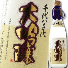 送料無料 滋賀県 太田酒造 道灌 大吟醸 千代八千代 鶴亀1.8L×