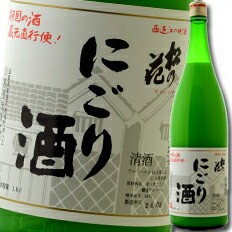 送料無料 滋賀県 川島酒造 松の花 本醸造 にごり酒1.8L×2本セット agesugi_sguの通販は