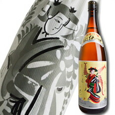 送料無料 滋賀県 藤本酒造 神開 上撰 大津絵 藤娘1.8L×2本セット