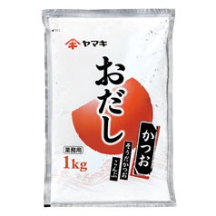 送料無料 ヤマキ おだし（かつお そうだ こんぶ）1kg×2ケース（全12本）