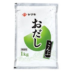 送料無料 ヤマキ おだし（こんぶ）1kg×2ケース（全12本）