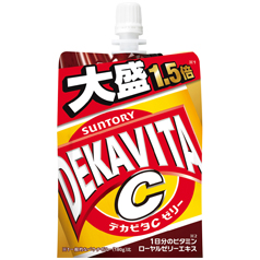送料無料 サントリー デカビタC ゼリー270gパウチ×3ケース（全90本）