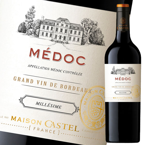 送料無料 メゾン カステル メドック ２０１８ 750ml瓶×2ケース（全24本） agesugi_sguの通販は