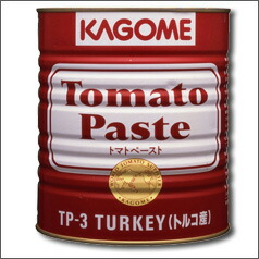送料無料 カゴメ トマトペースト（トルコ産）3200g×1ケース（全6本）