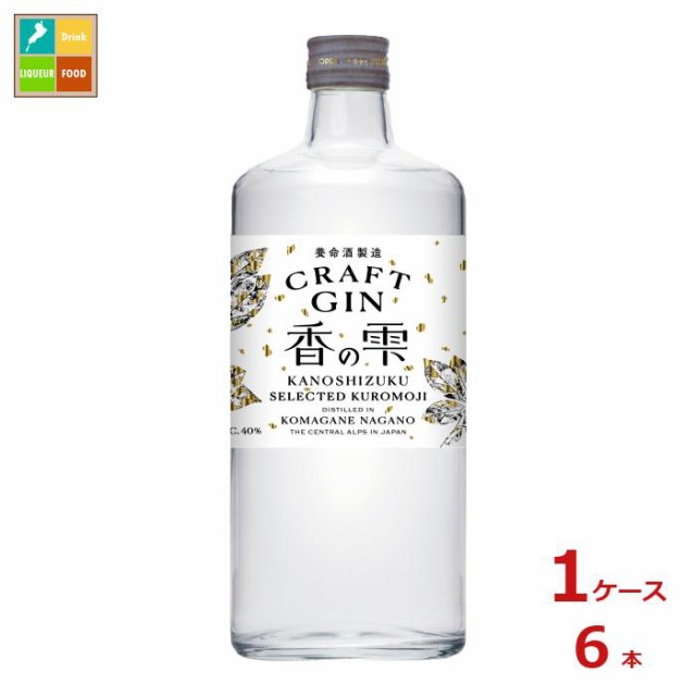送料無料 養命酒 香の雫700ml瓶×1ケース(全6本)の通販は