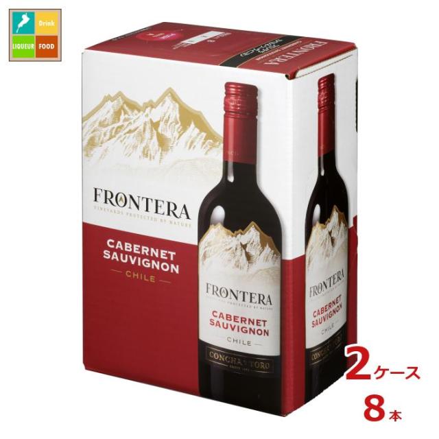 送料無料 メルシャン フロンテラ ワインフレッシュサーバー カベルネ ソーヴィニヨン3L紙パック×2ケース（全8本）