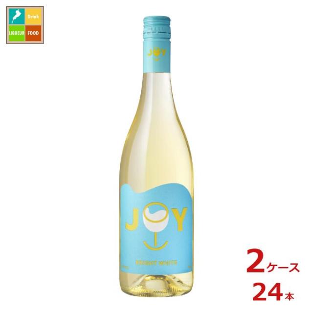 送料無料 メルシャン ジョイ ブライト ホワイト750ml瓶×2ケース（全24本）